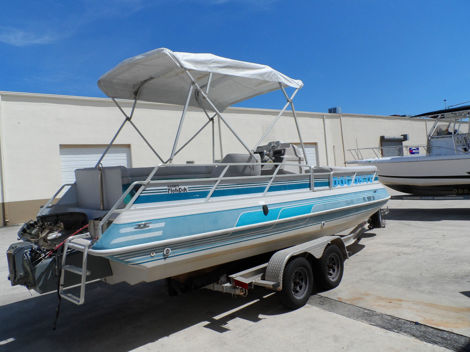 22FT HARRIS DECK BOAT boat for sale from USA
