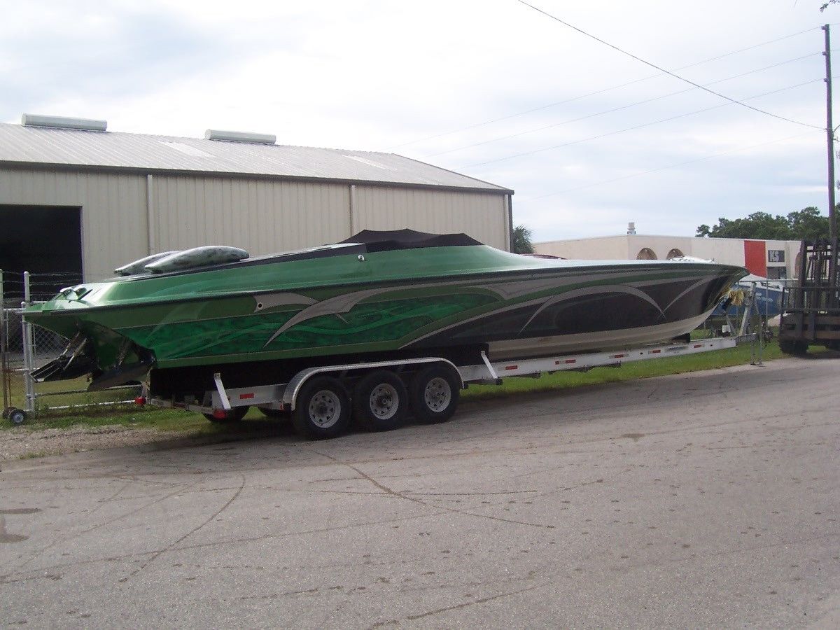 FOUNTAIN RACE DIVISION COMPETITION DECK GT 47 MODEL 1993 for sale for ...