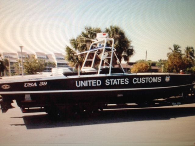 Don Aronow Cigarette Catamaran 39 Blue Thunder U S Customs Catamaran 1987 For Sale For 15 000 Boats From Usa Com