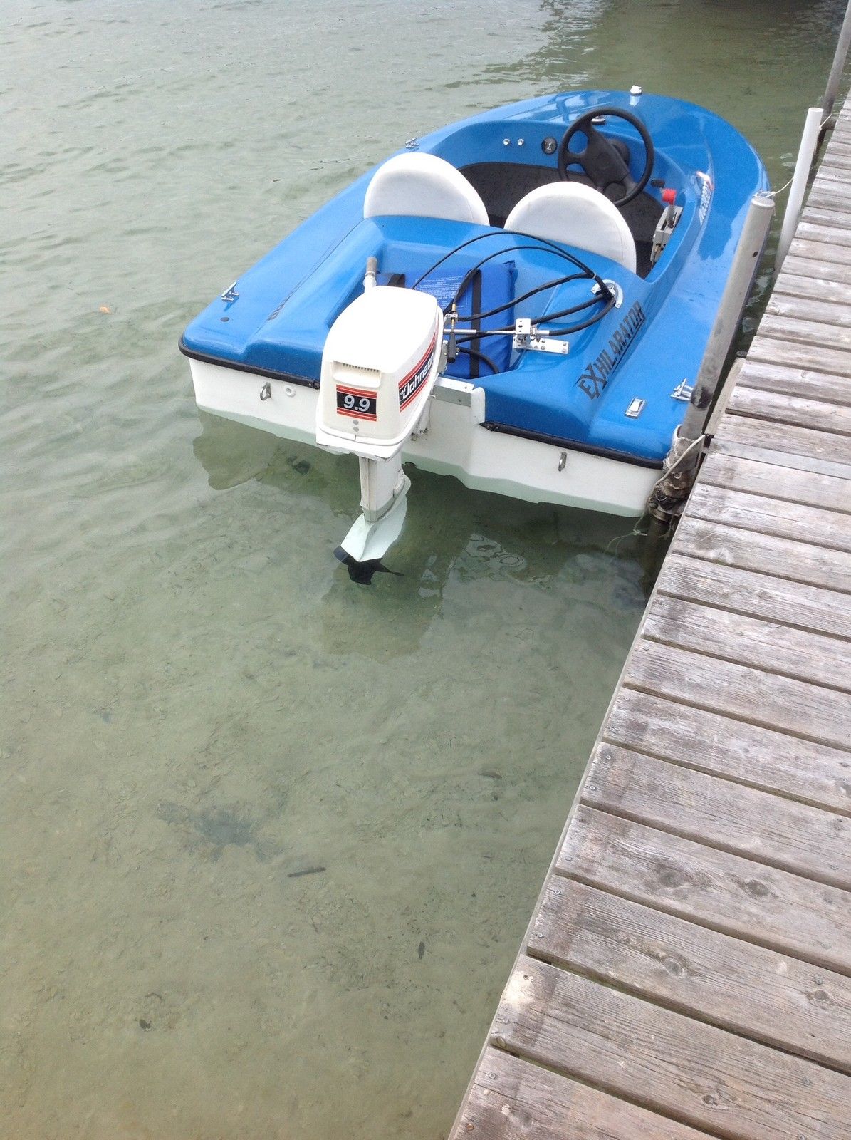 Exhilarator 101b Mini Speed Boat 2011 For Sale $2600.