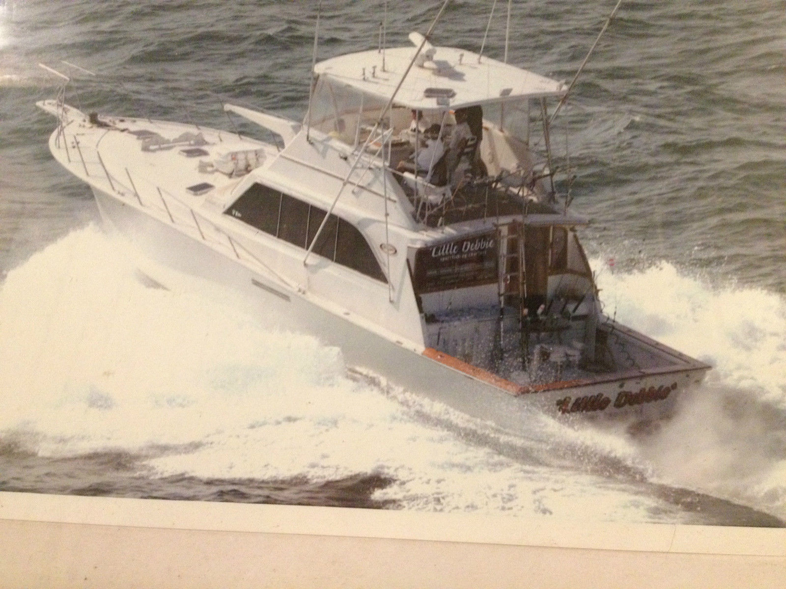 ocean yacht 55' 1984, detroit 8v92 motors salvage 1984 for