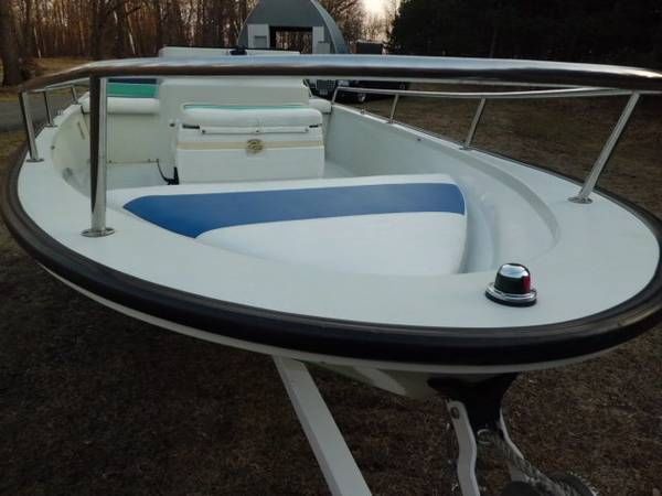 Boston Whaler Rage Jet Boat 14' And Yacht Club Trailer 1992 for sale ...