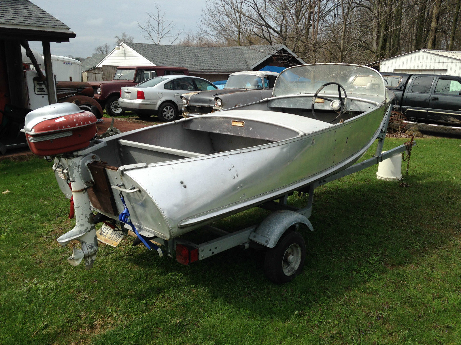 Feather Craft Deluxe Runabout 1954 for sale for $200 ...