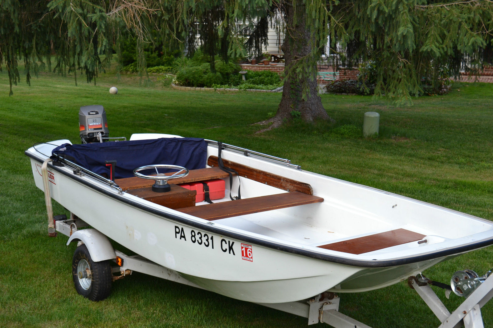 Boston Whaler 13 Foot 1961 for sale for $1,000 - Boats-from-USA.com 13 Foot Boston Whaler Trailer For Sale
