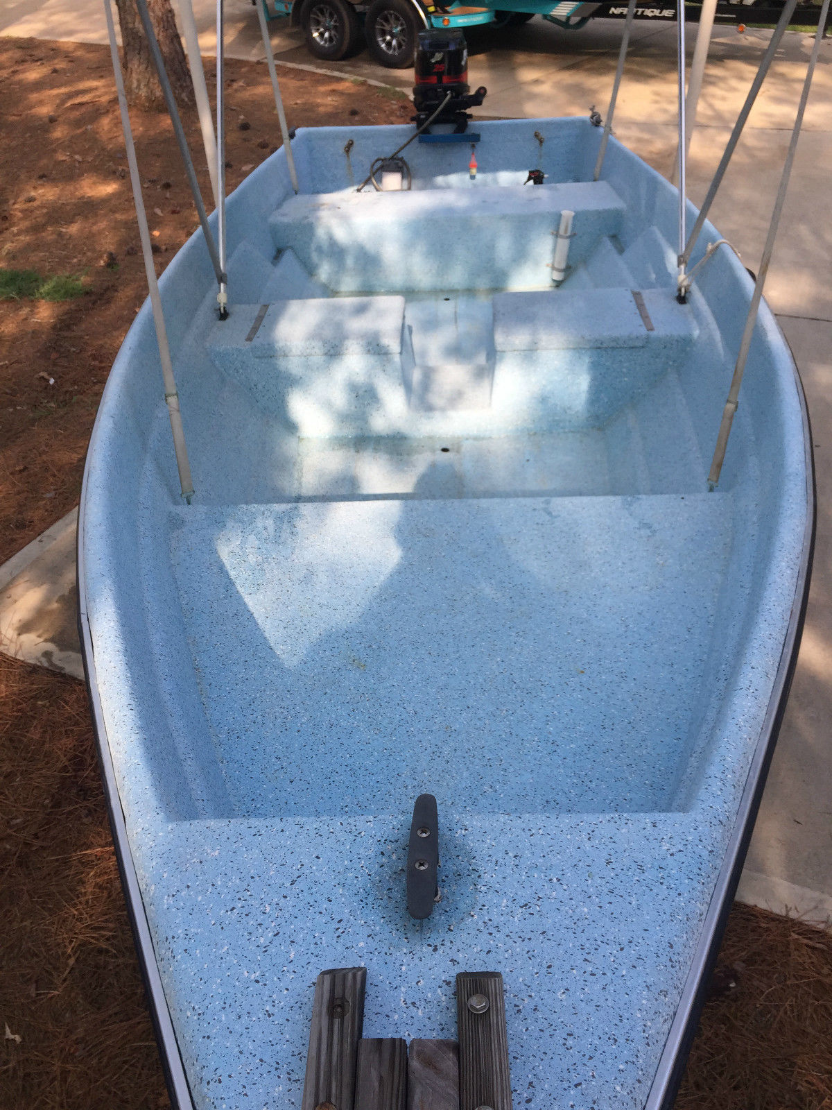 sea-n-sport south seas 160 dj dory skiff 1990 for sale