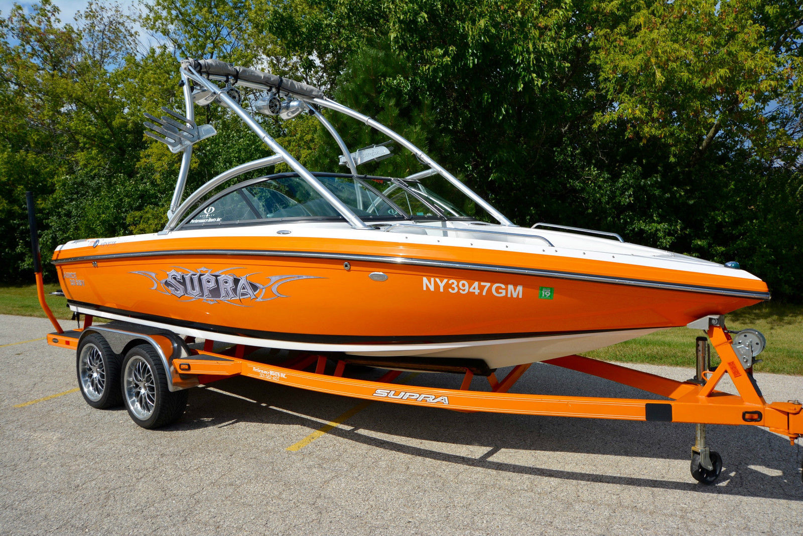 Supra Launch 20' SSV In EXCELLENT CONDITION!! Cross Over WAKE SURF ...