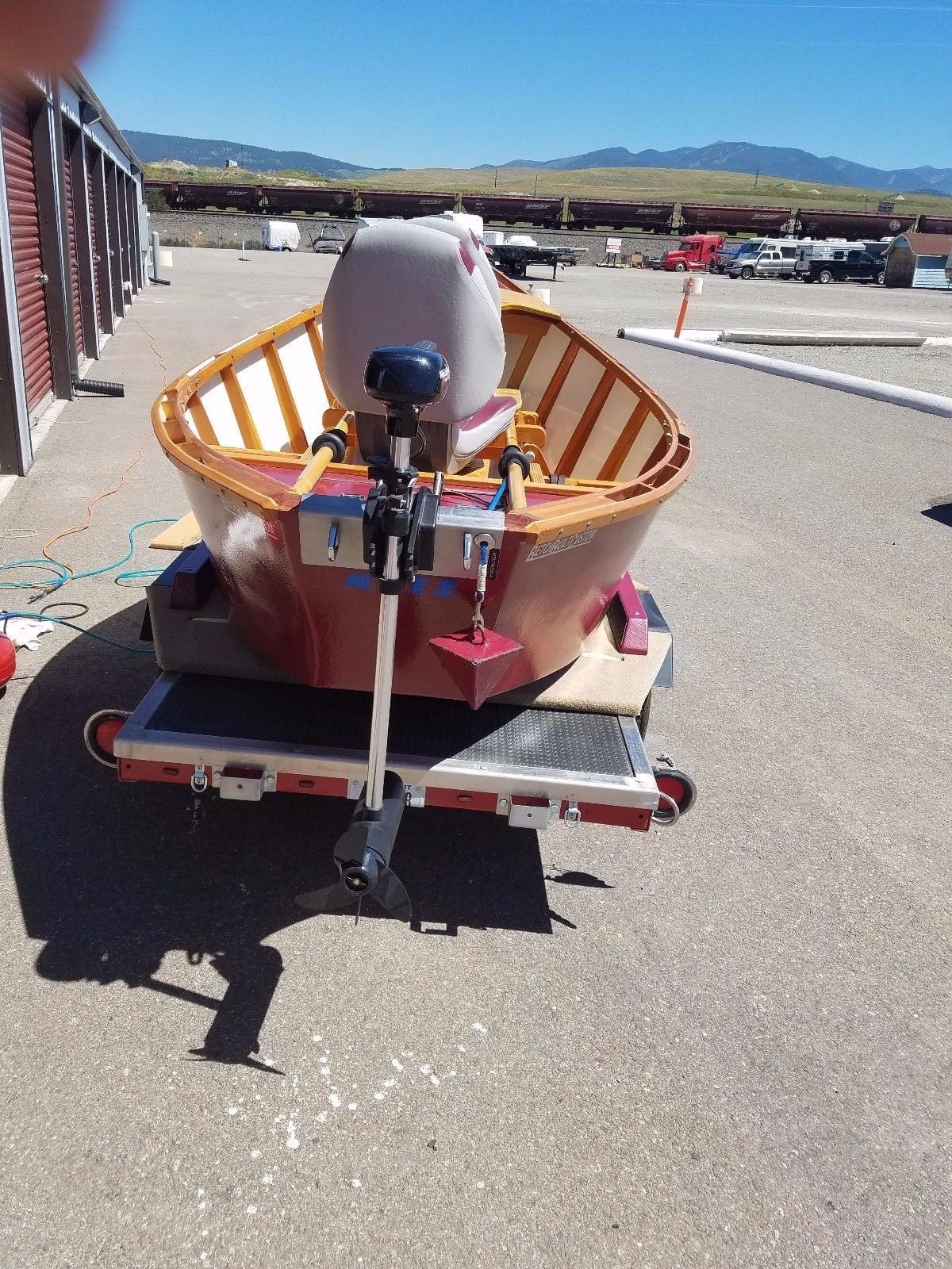 don hill/custom mini drift boat 2016 for sale for $11,500