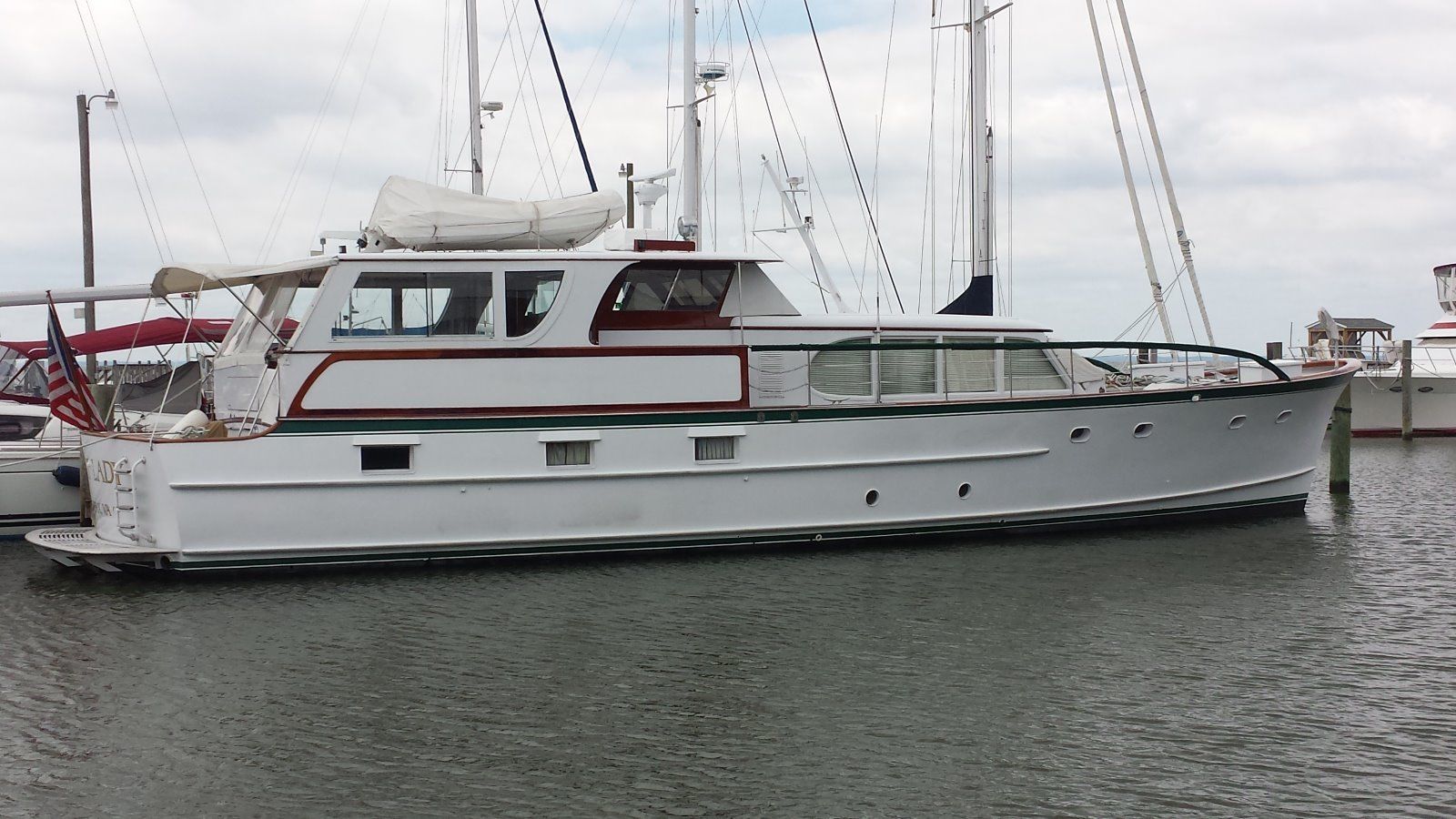 63 burger yacht for sale