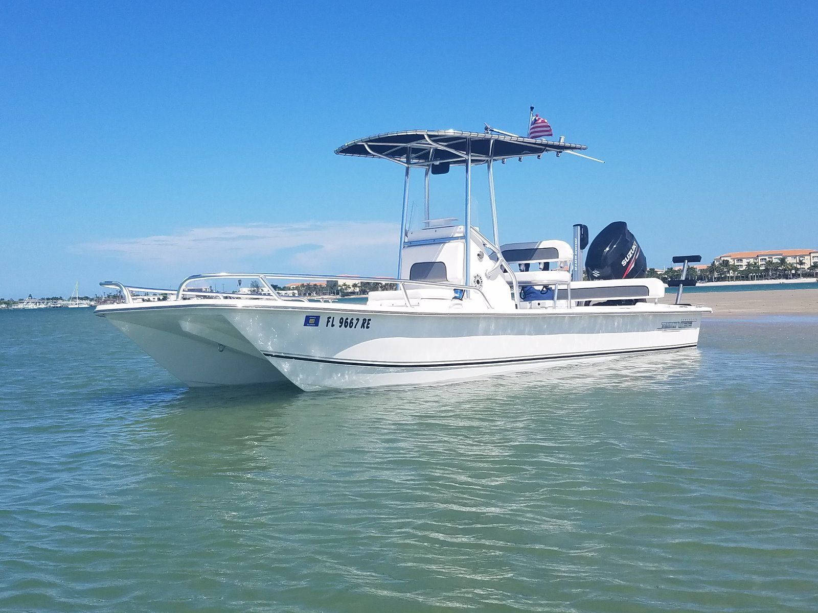 Twin Vee 22 Bay Cat Boat For Sale Waa2