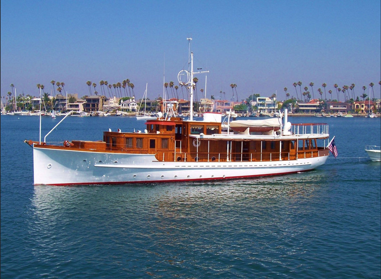 fantail motor yacht for sale