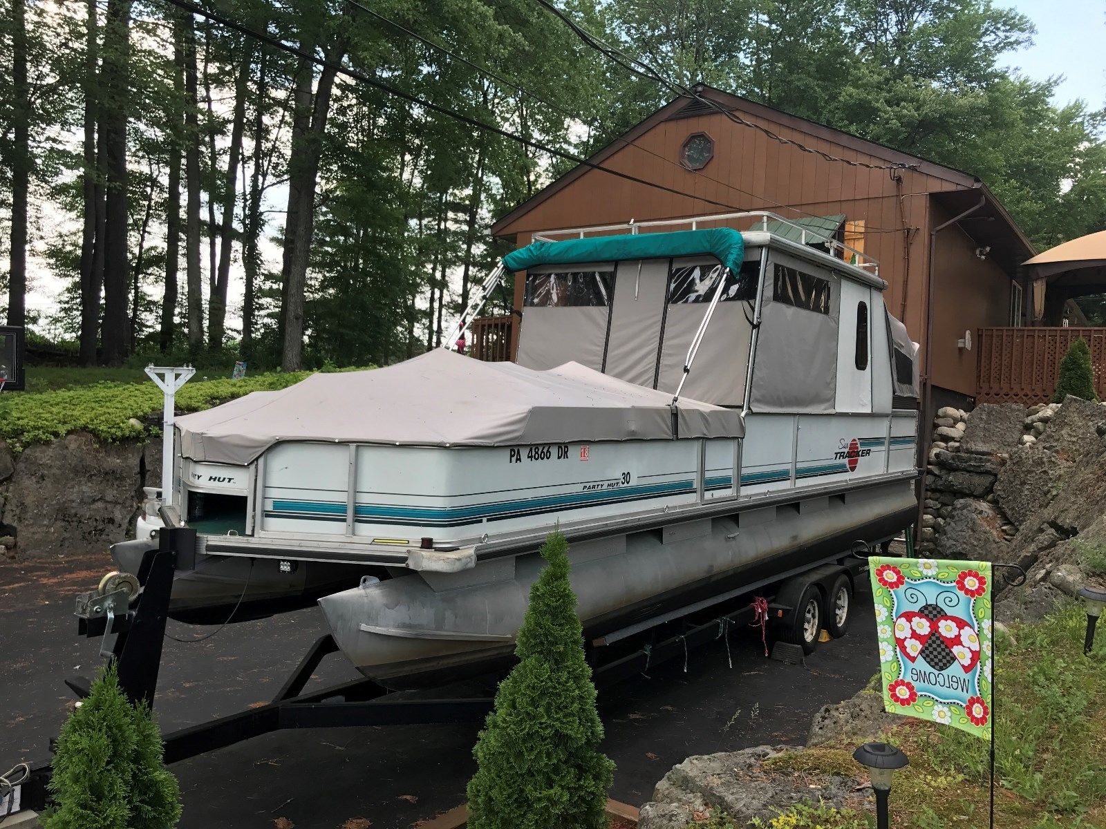 Sun Tracker PARTY HUT 1994 for sale for $15,000 - Boats ...
