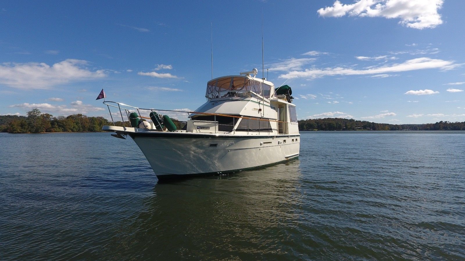 43 ft hatteras motor yacht for sale