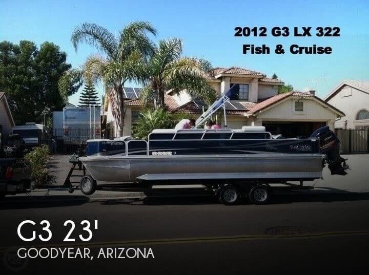G3 Suncatcher LX 322 Fish & Cruise