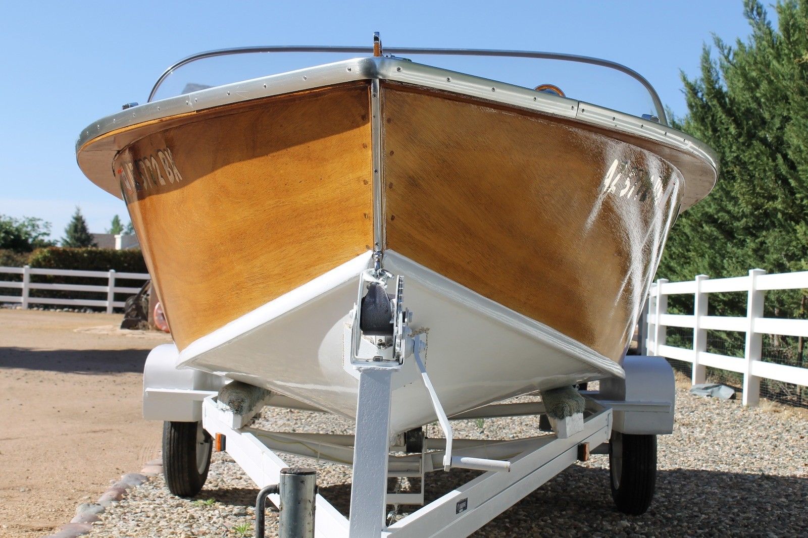 custom wood runabout