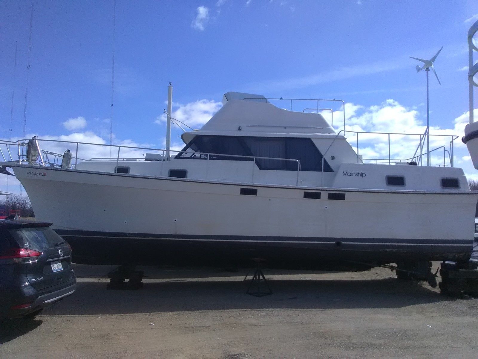 mainship gas 36 foot aft cabin 1985 for sale for $9,500