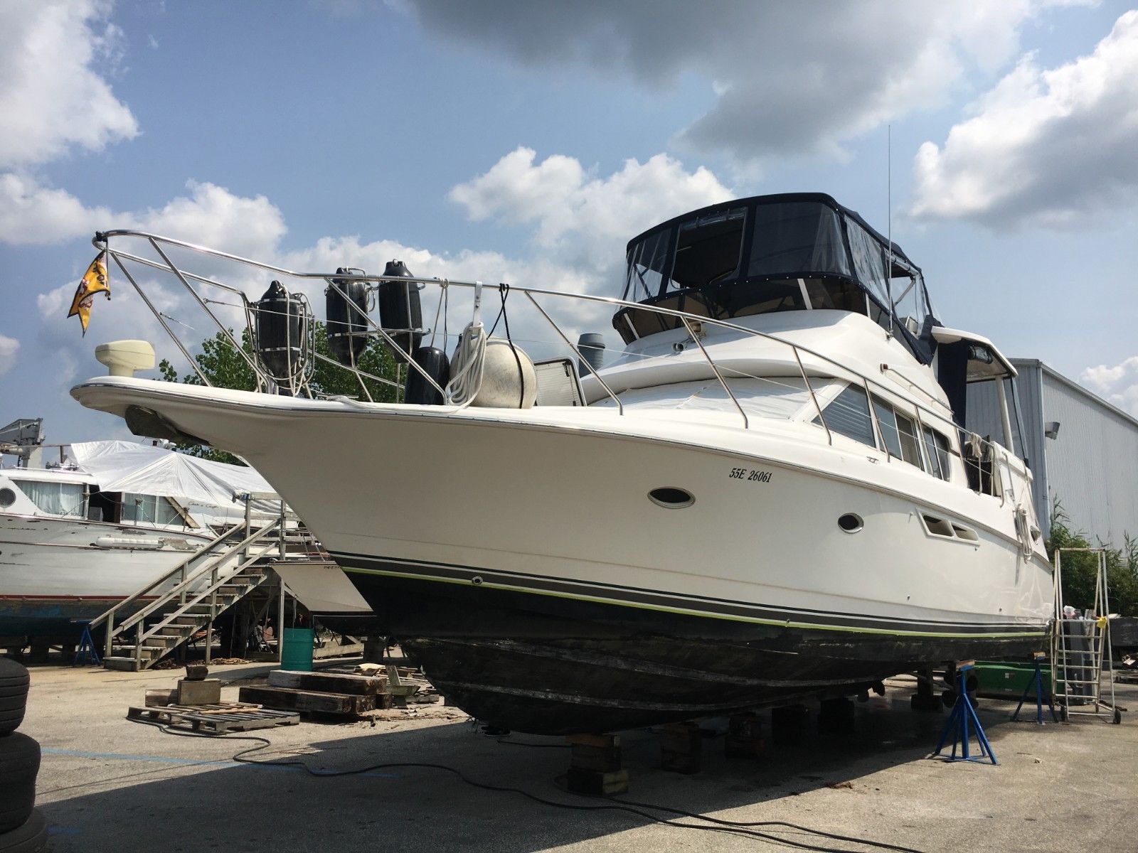 three stateroom motor yacht