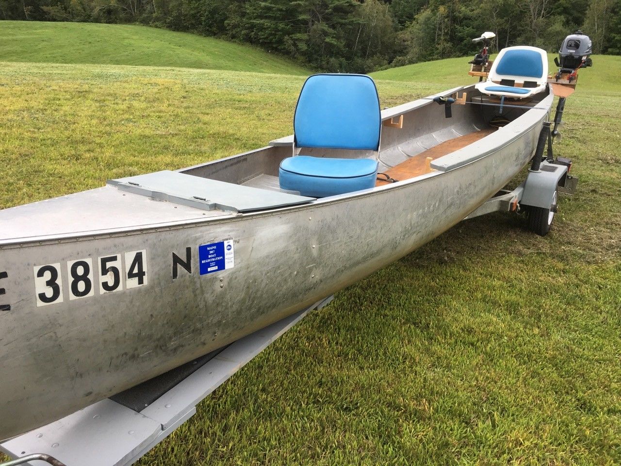 grumman 20' aluminum canoe 1960 for sale for $1,600