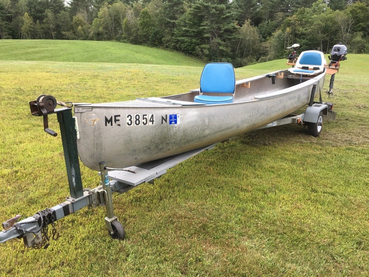 grumman 20' aluminum canoe 1960 for sale for $1,600