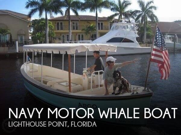 Navy Motor Whale Boat 26