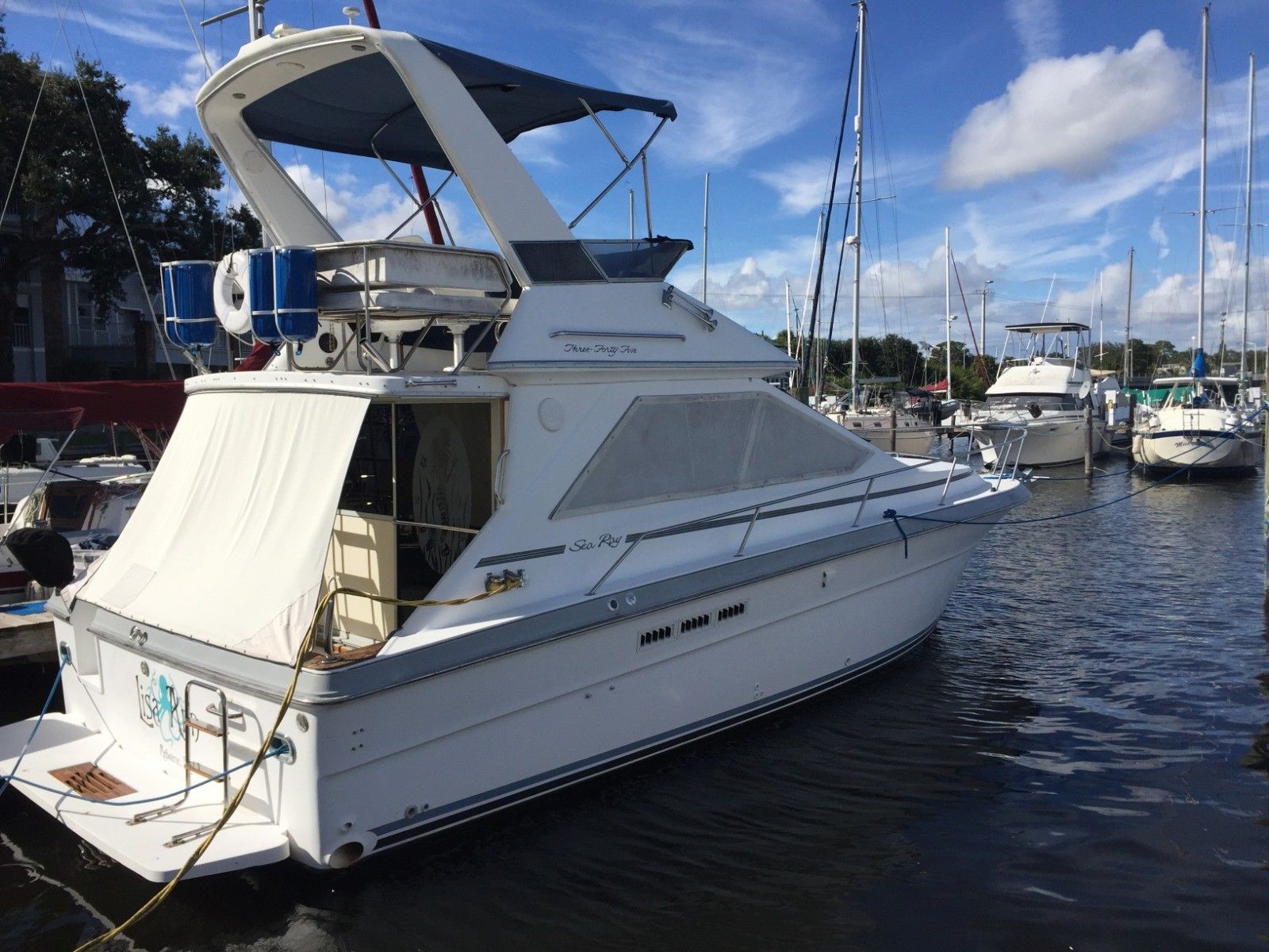 Sea Ray Sea Ray Sedan Bridge 345 1988 for sale for $22,500 - Boats-from ...