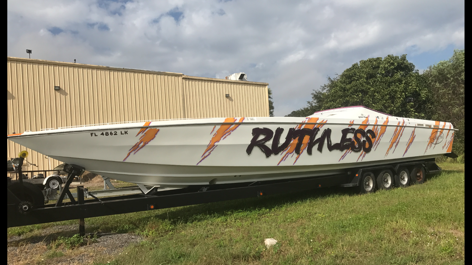 cigarette rough rider 1993 for sale for $46,000 - boats