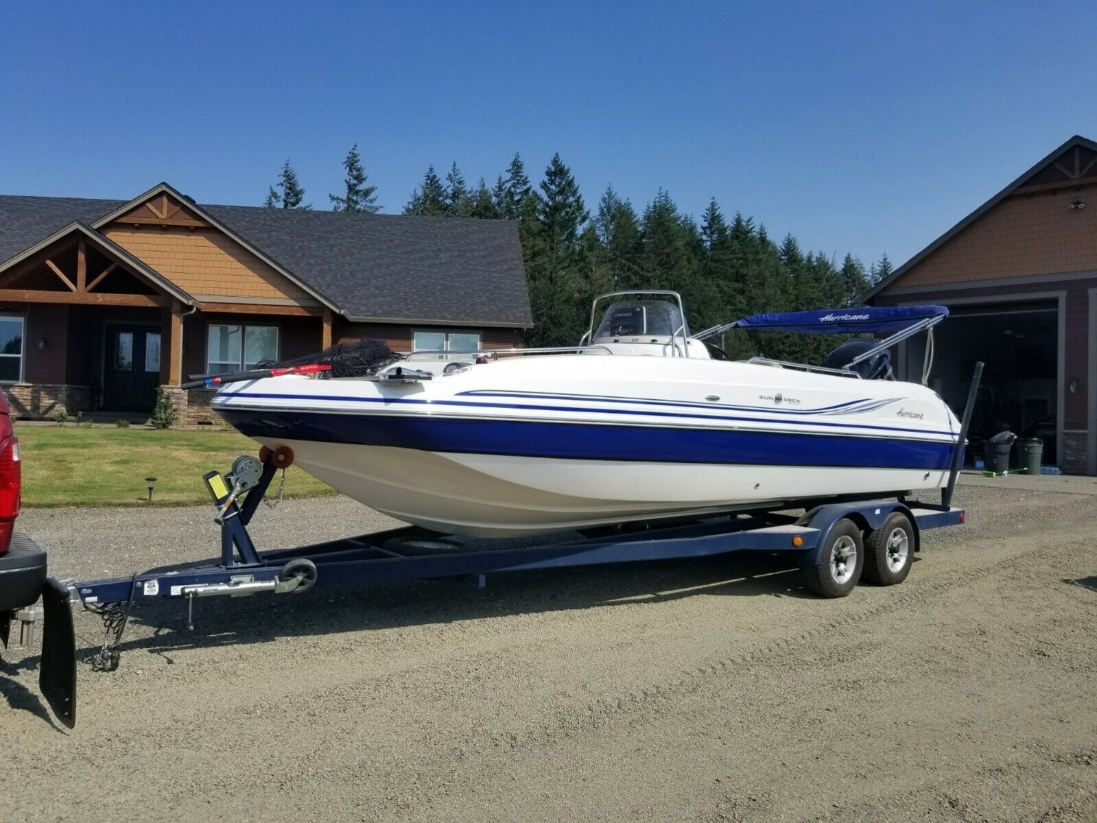 Hurricane 232 Fun Deck Boat For Sale - Waa2