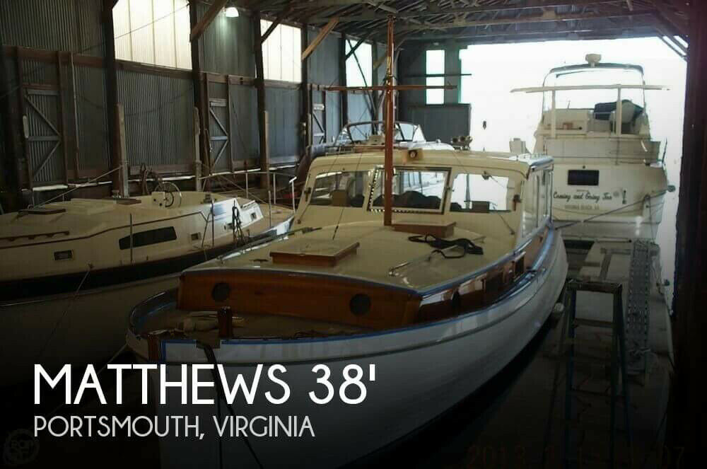 Matthews 38 Cabin Cruiser