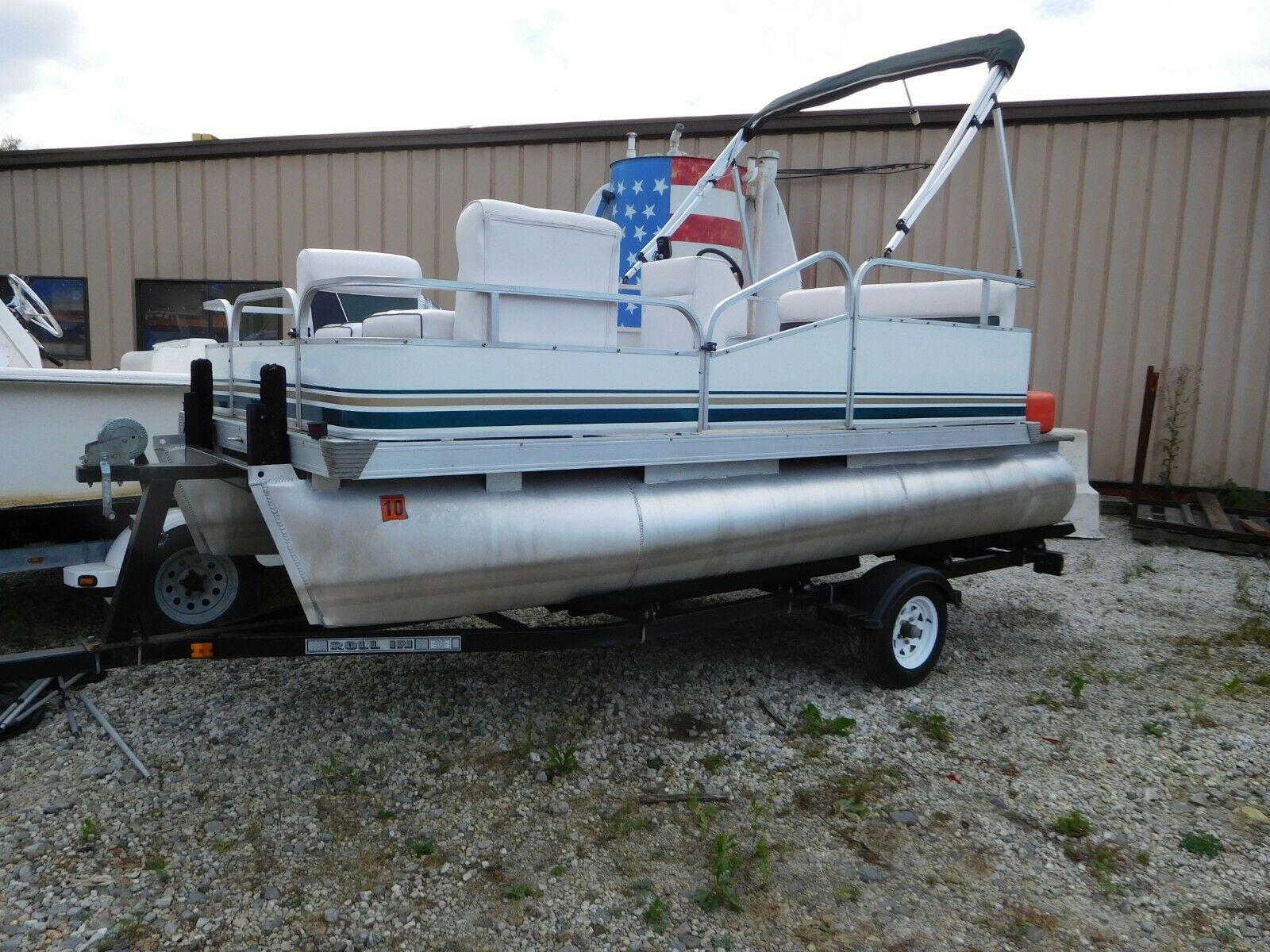 Logo Boat Pontoon 2009 for sale for $500 - Boats-from-USA.com