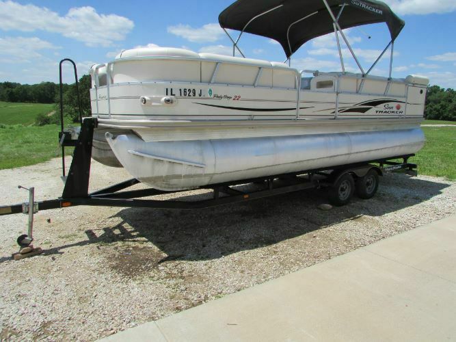 SUN TRACKER PARTY BARGE 22 REGENCY EDITION TRI TOON! 2004 for sale for ...