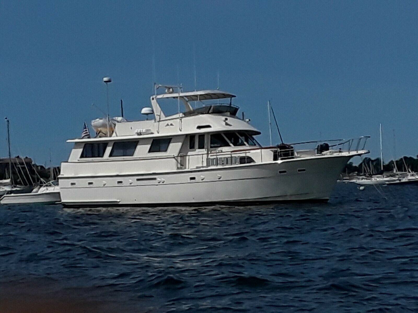 61 ft hatteras motor yacht for sale