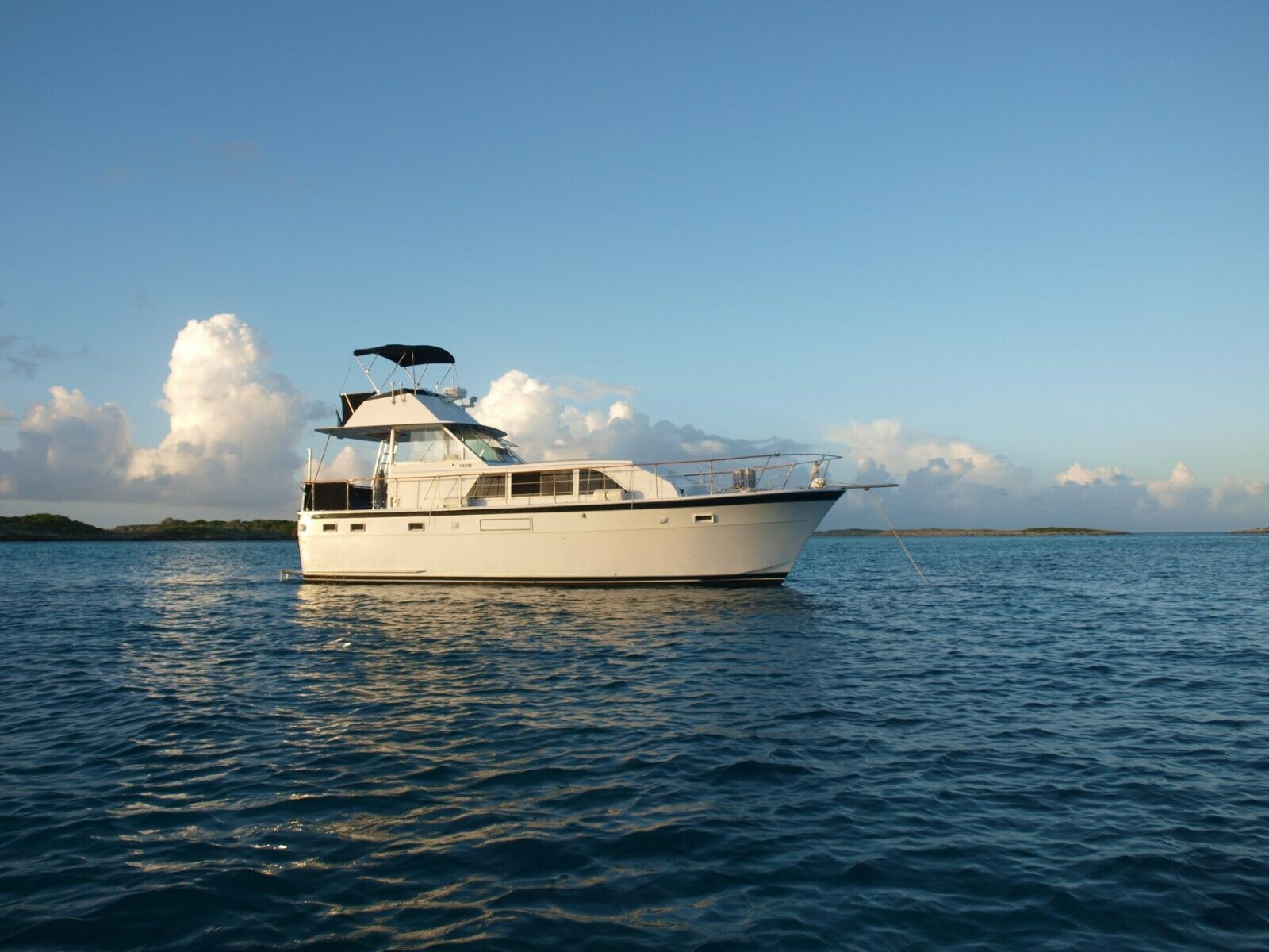 43 ft hatteras motor yacht for sale