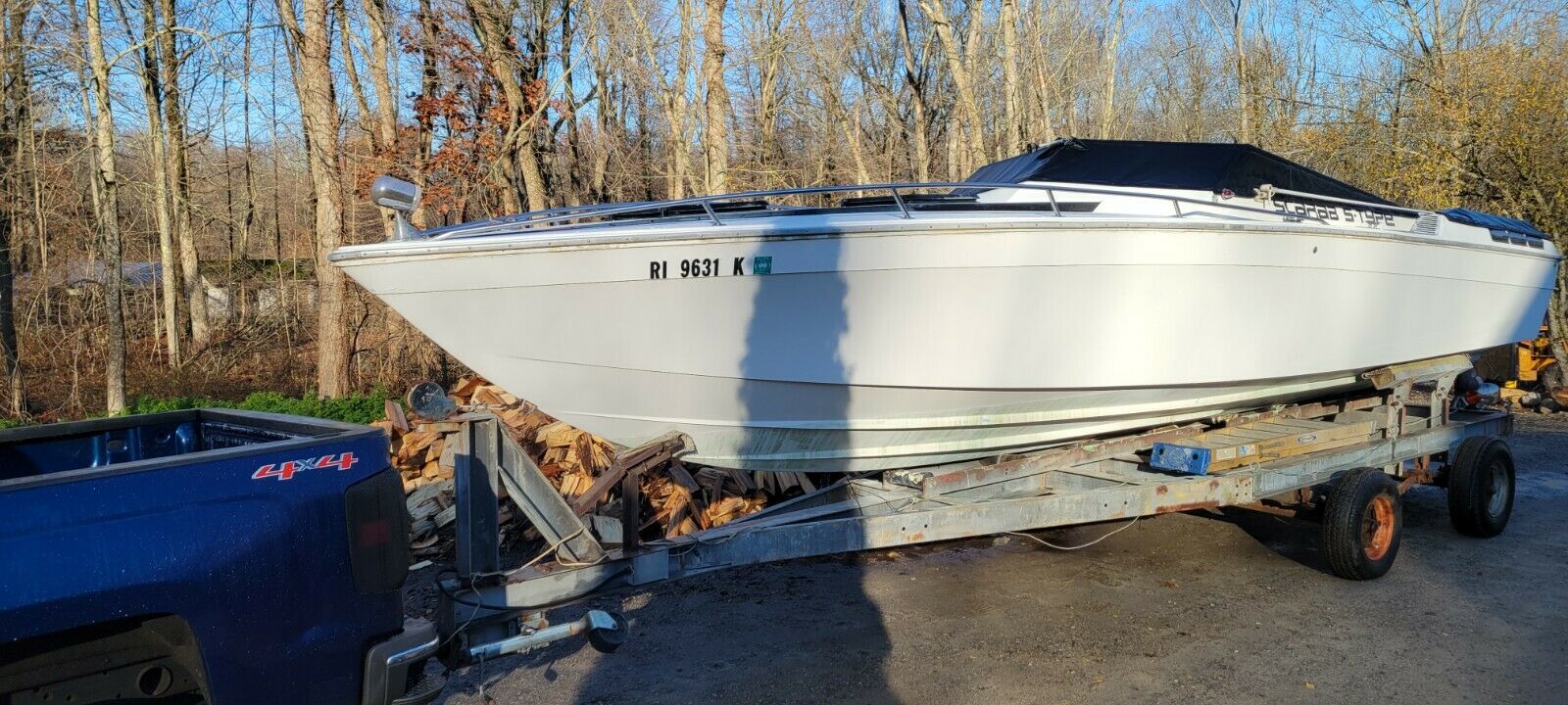 Wellcraft Scarab 30ft S-Type Boat W/ Mercruiser TRS Outdrives