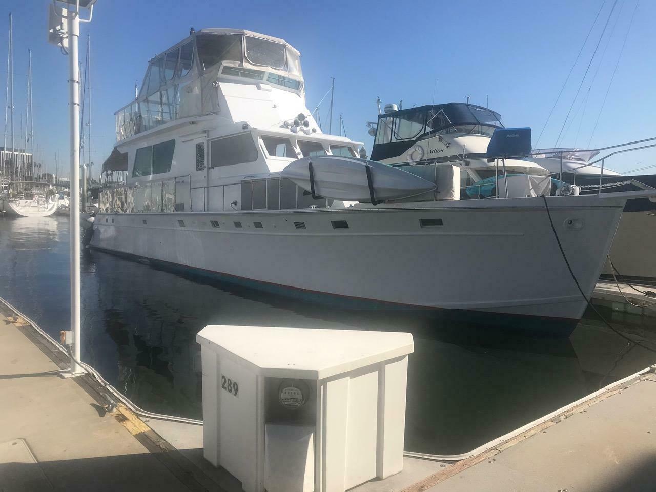 Huckins 58.8' Boat Located In Marina Del Ray, CA