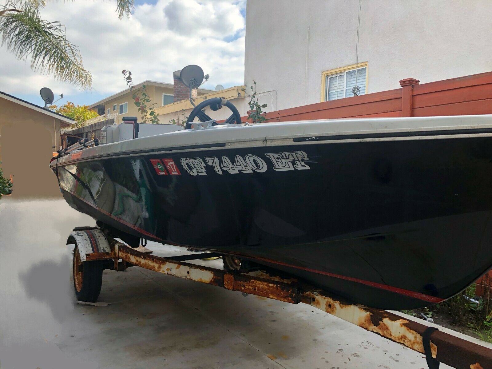 Chrysler Boat With 1996 Evinrude Outboard ***NICE!!