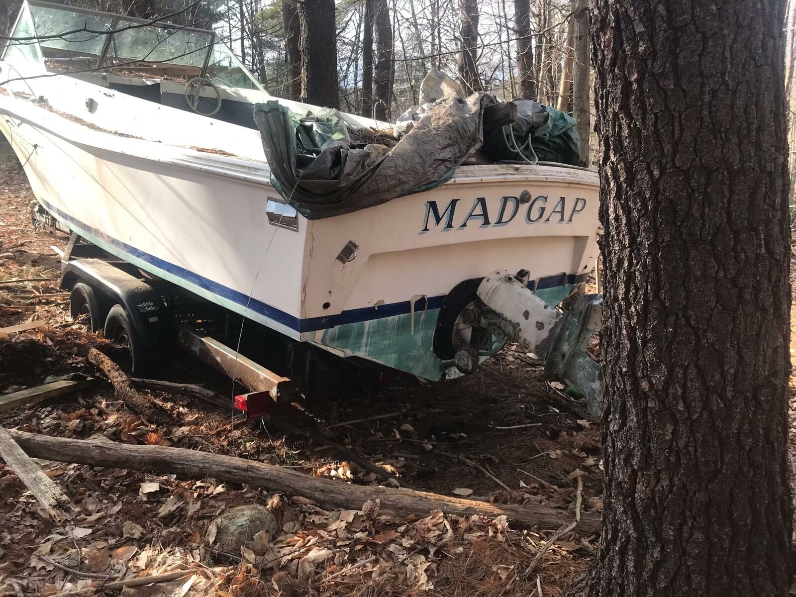 1969 John Allman 25' Yachts Located In Deering, NH Has Trailer 1969