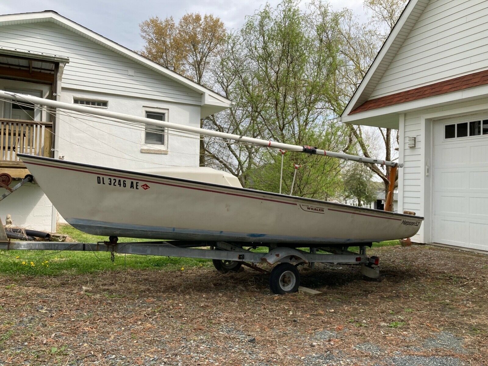 boston whaler harpoon 5.2 sailboat