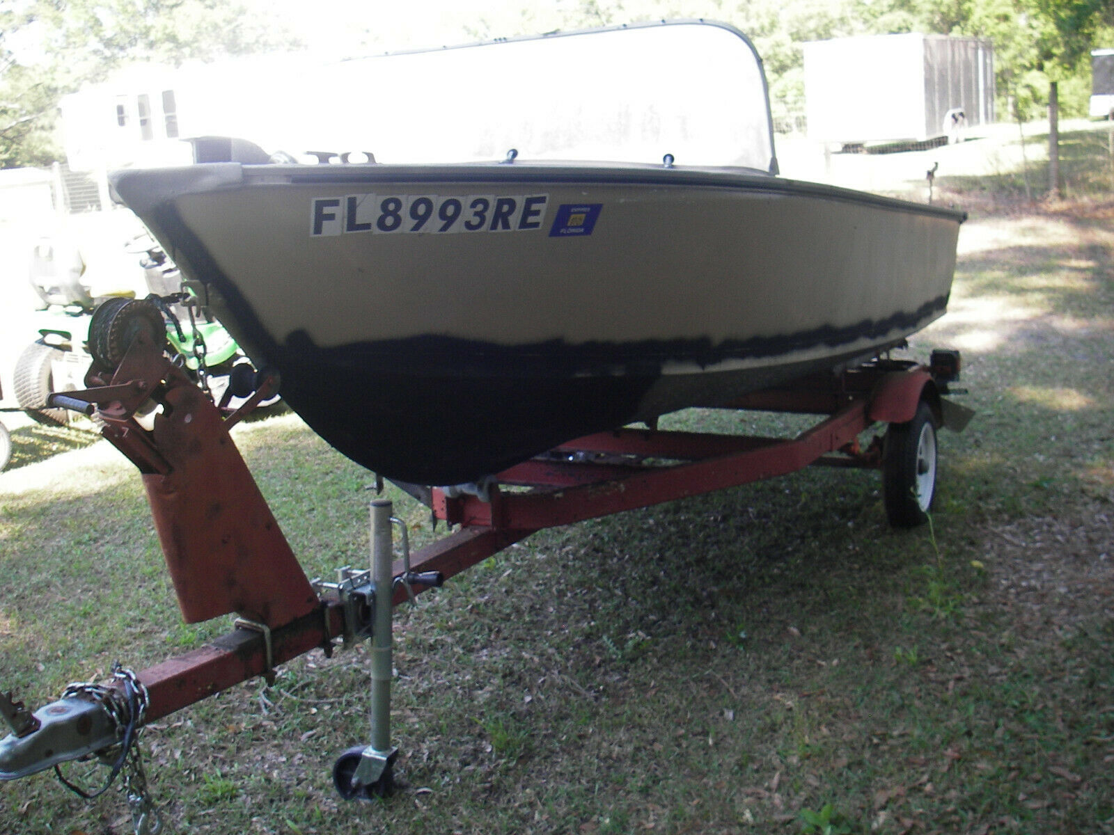 1961 Alumacraft 14 Ft Runabout Boat And Trailer 1961 For Sale For 499