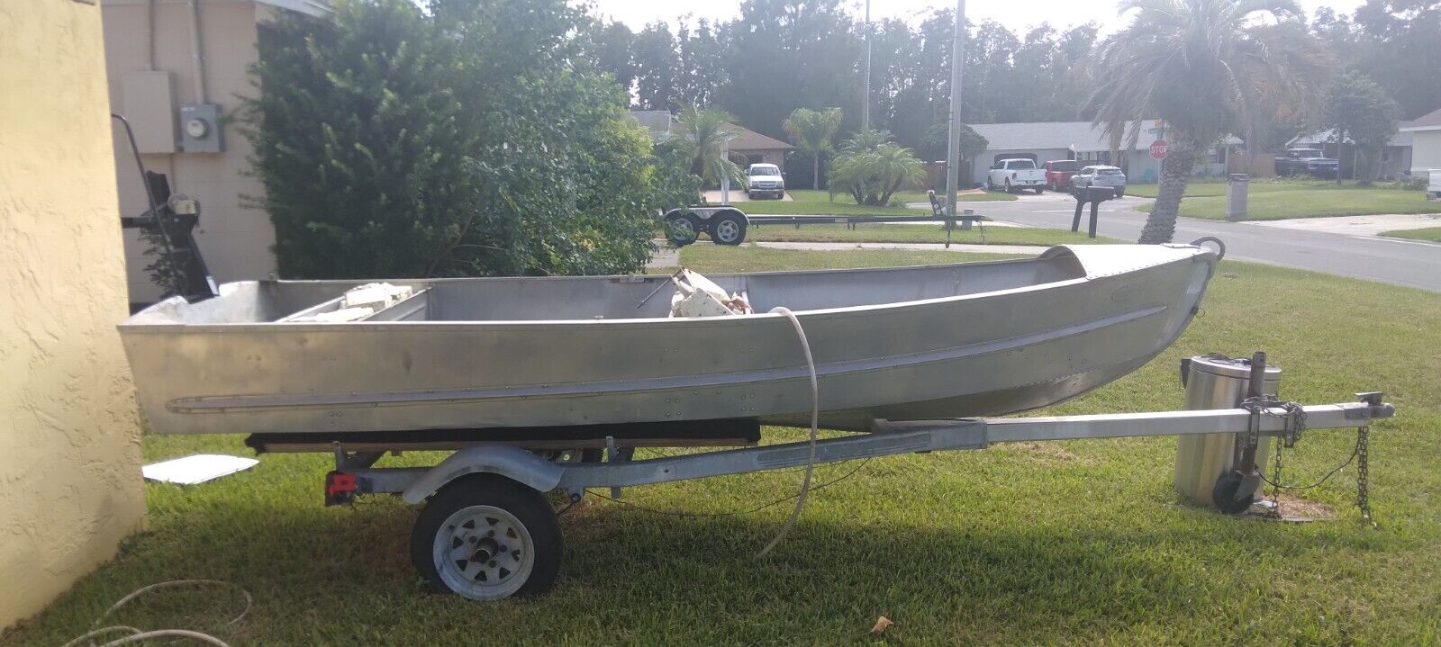 1956 FEATHERCRAFT 13 Ft Vintage Aluminum Boat 1956 for sale for 500