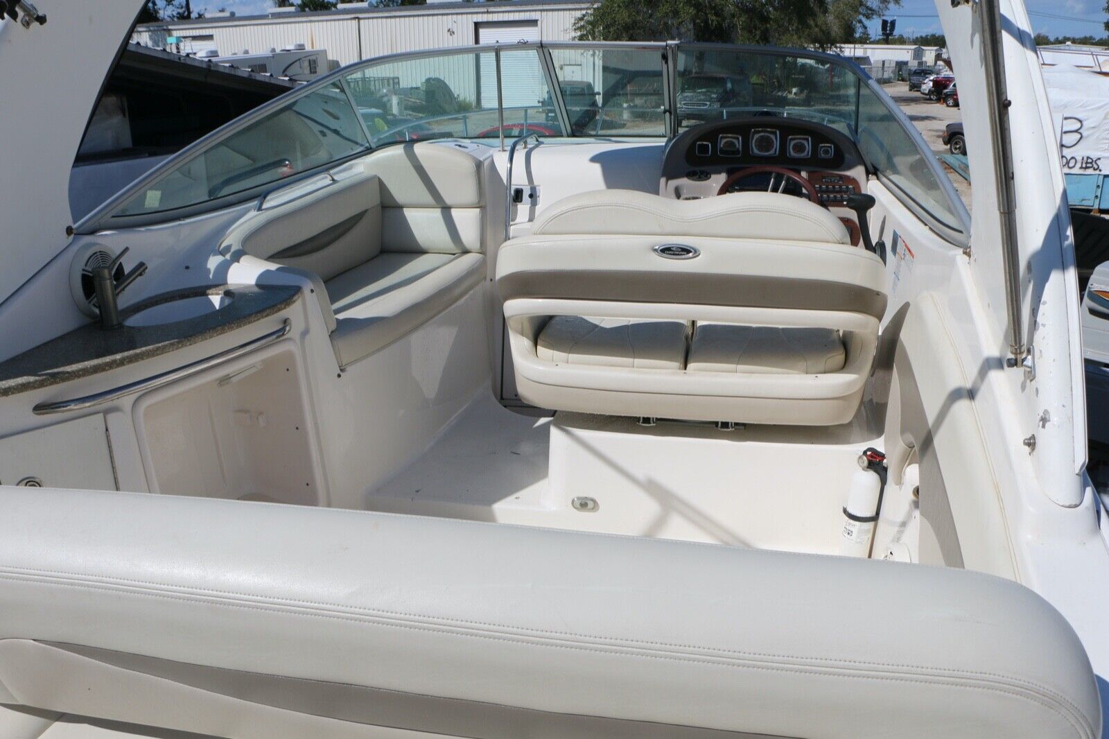 Storm Damaged 2008 Chaparral 270 Signature Project Boat 496 Mercruiser ...