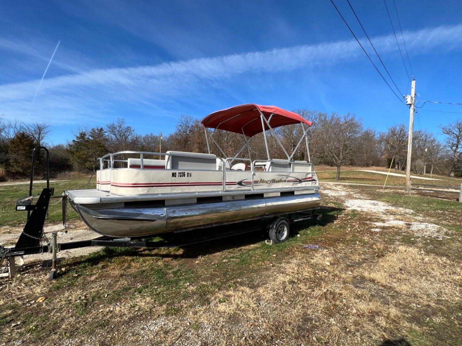 20Ft 2011 Misty Harbor Pontoon With 50HP 4 Stroke 2011 for sale for ...