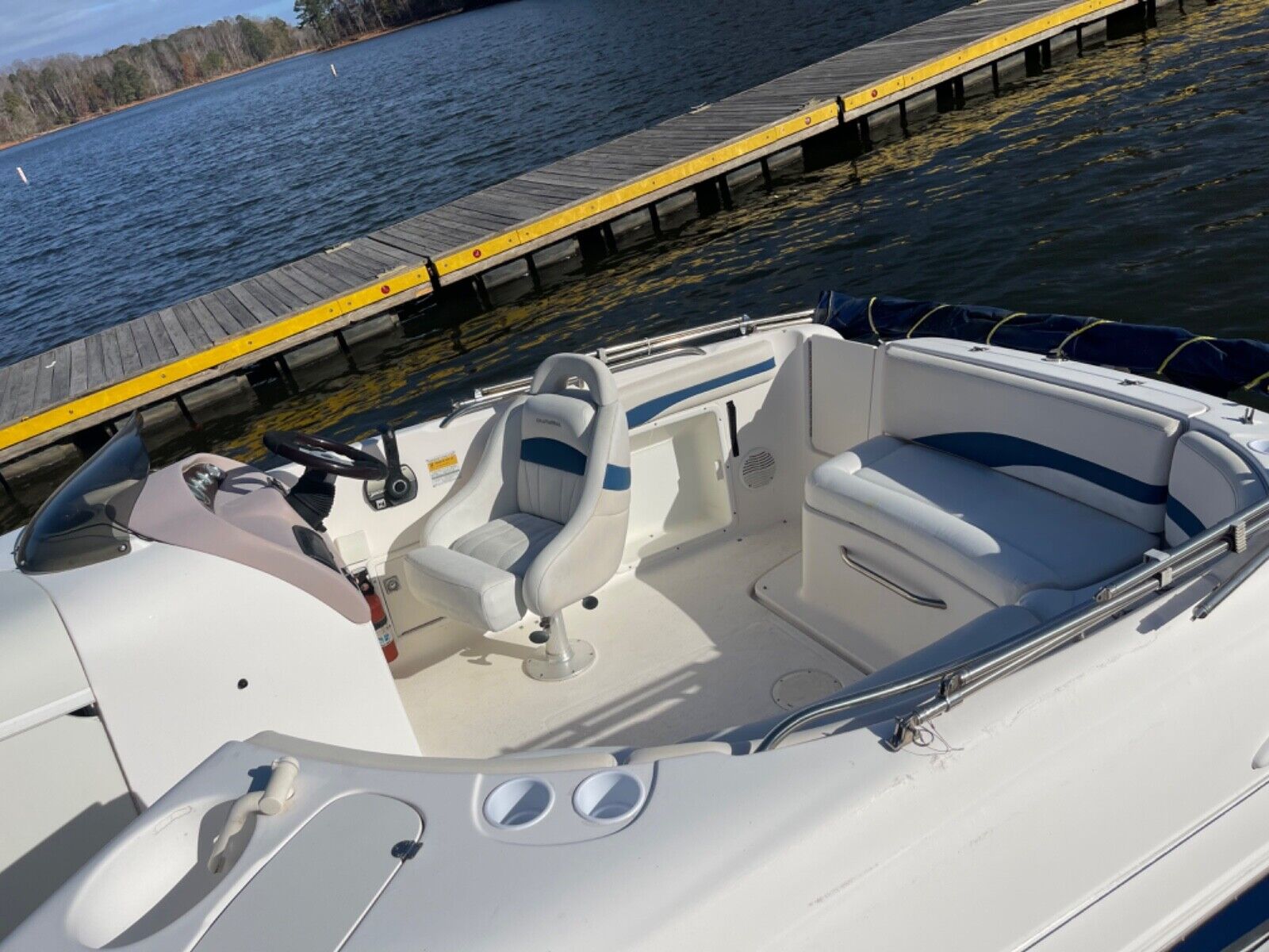 Powerboats Motorboats Used 2000 CHAPARRAL 232 Deck Boat 2000 for sale ...