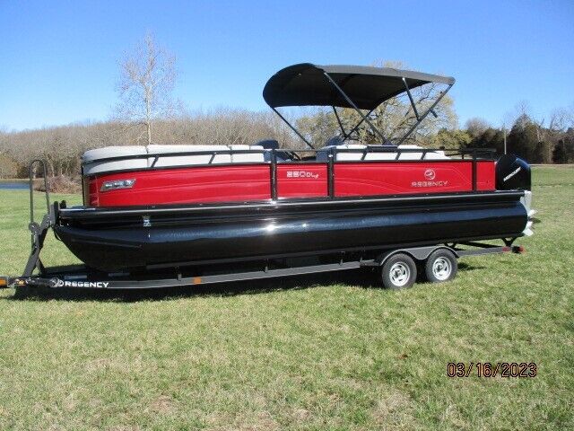 2022 REGENCY 250DL3 TRITOON WITH A 250HP, V8 MERCURY AND TRAILER,*** NO ...