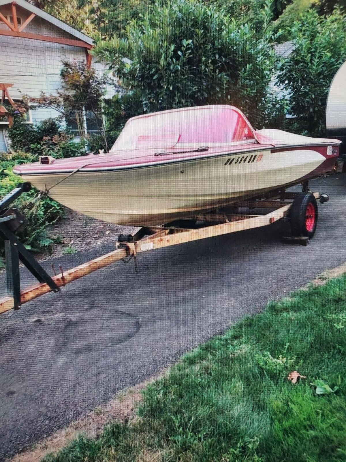 1966 Glastron Classic 16 Boat Located In Oswego Or Has Trailer 1966