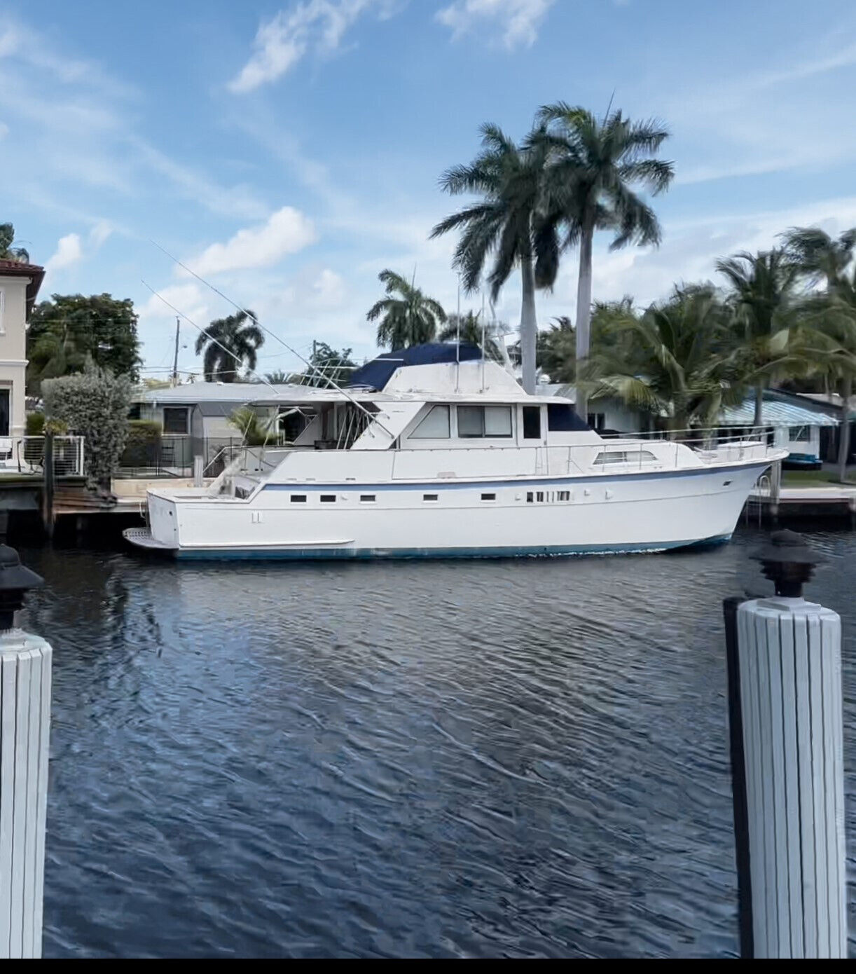 58 hatteras yachtfish for sale by owner