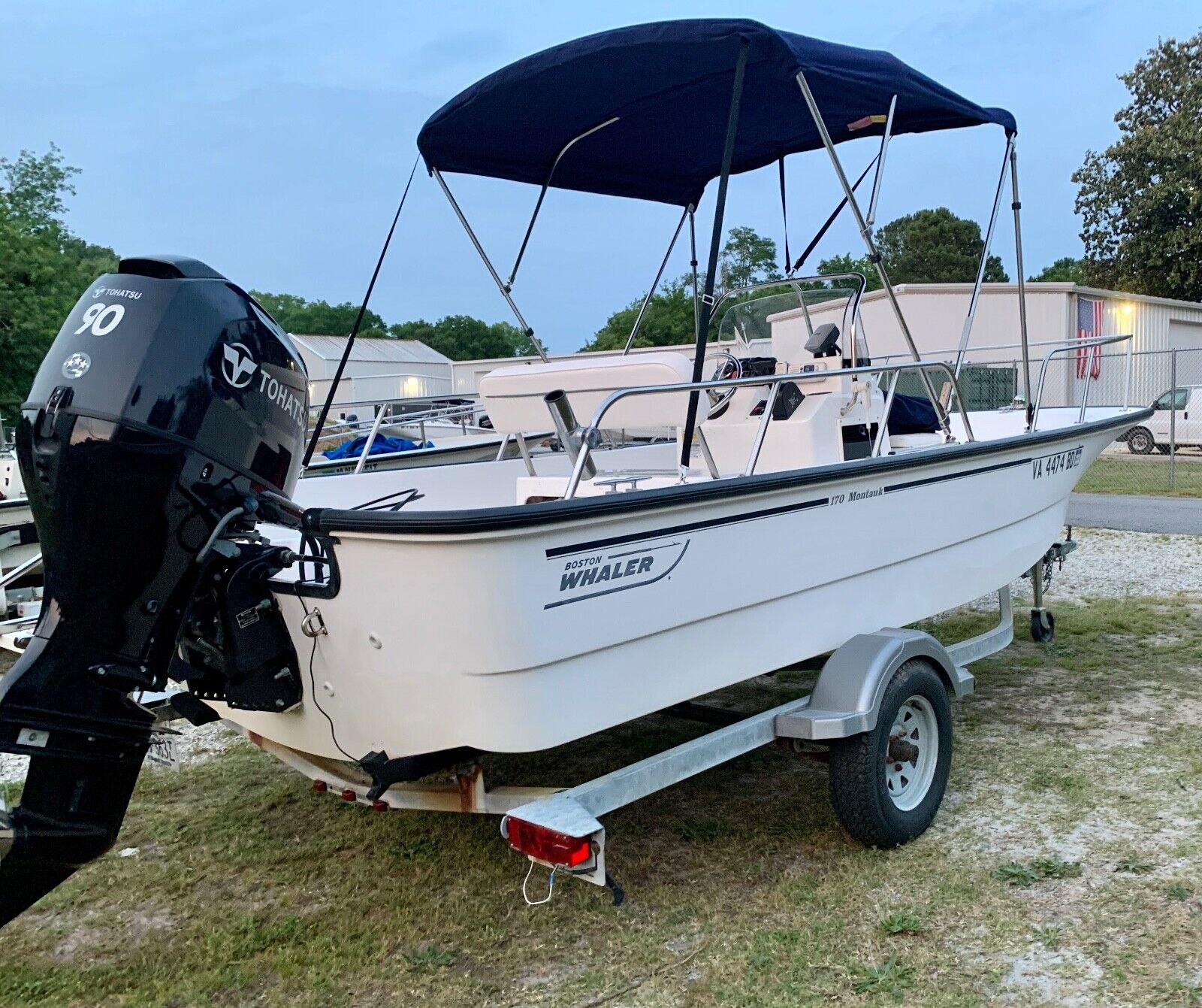 Boston Whaler 170 Montauk - 2019 Four Stroke Tohatsu - YCM Always Has ...