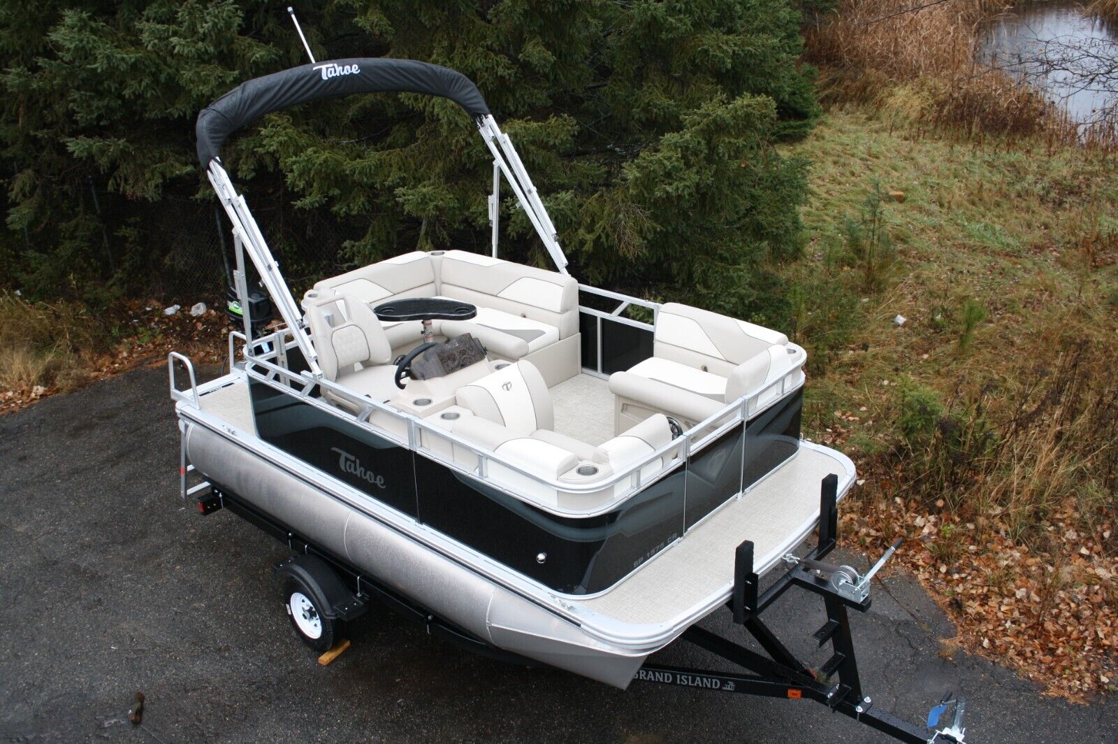 New 15 Ft High End High Quality Little Pontoon Boat. Boat Only 2022 for ...