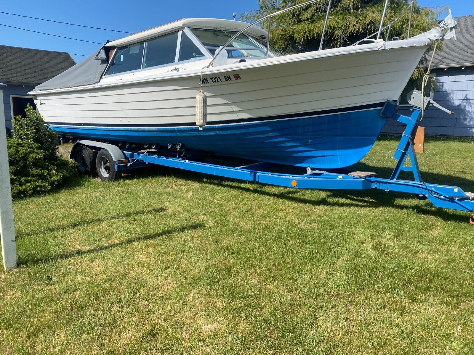 1980 Lyman Cruisette 26' Heavy Glass, Straight Shaft 1980 for sale for ...