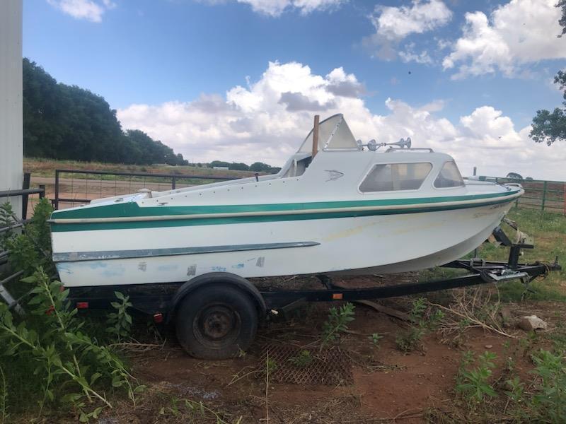 1960 Dorsett Catalina 16' Boat Located In Summer, NM - Has Trailer 1960 ...