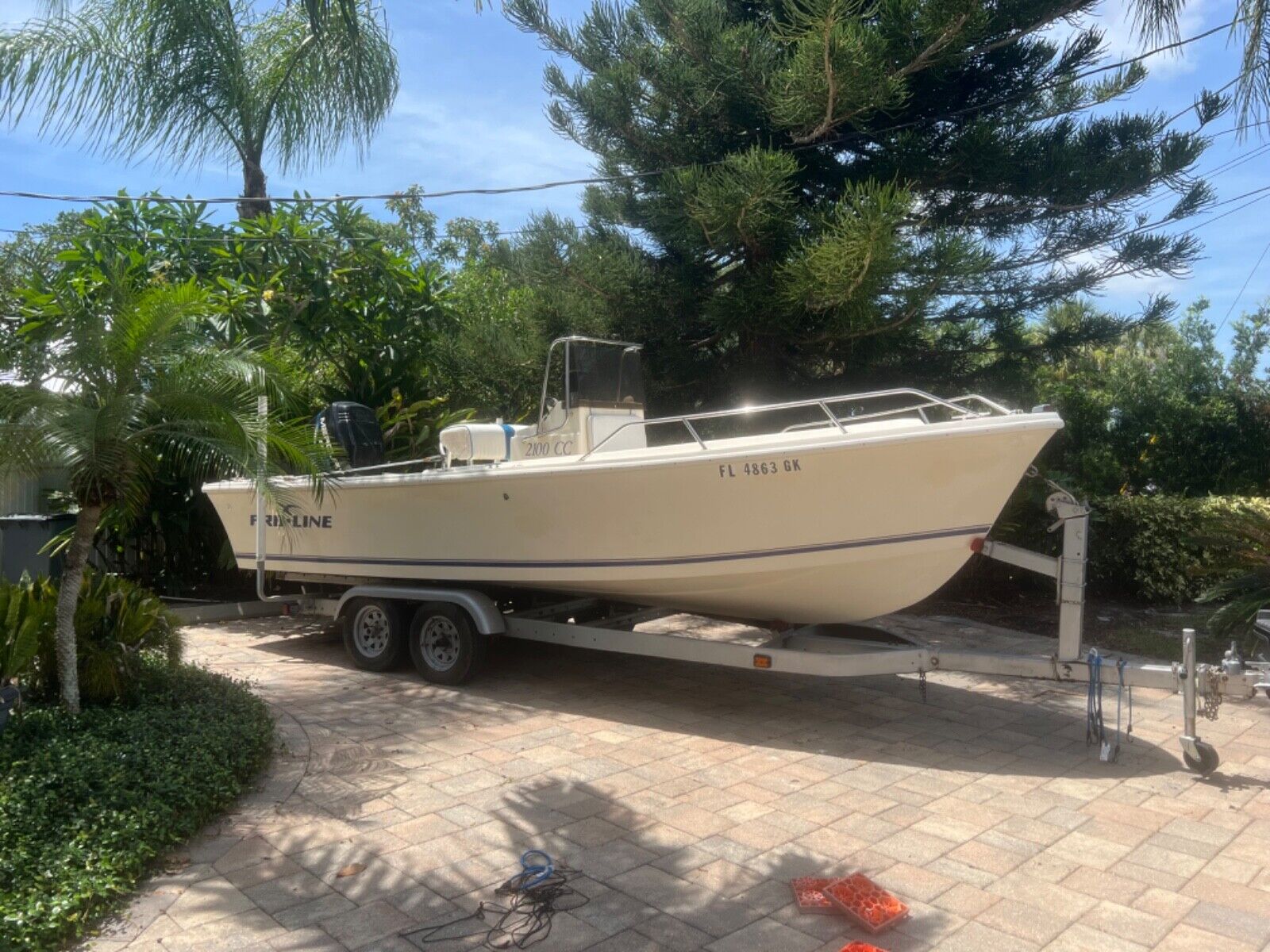 1991 Pro Line Center Console Boat. Great For In-shore And Near-shore ...