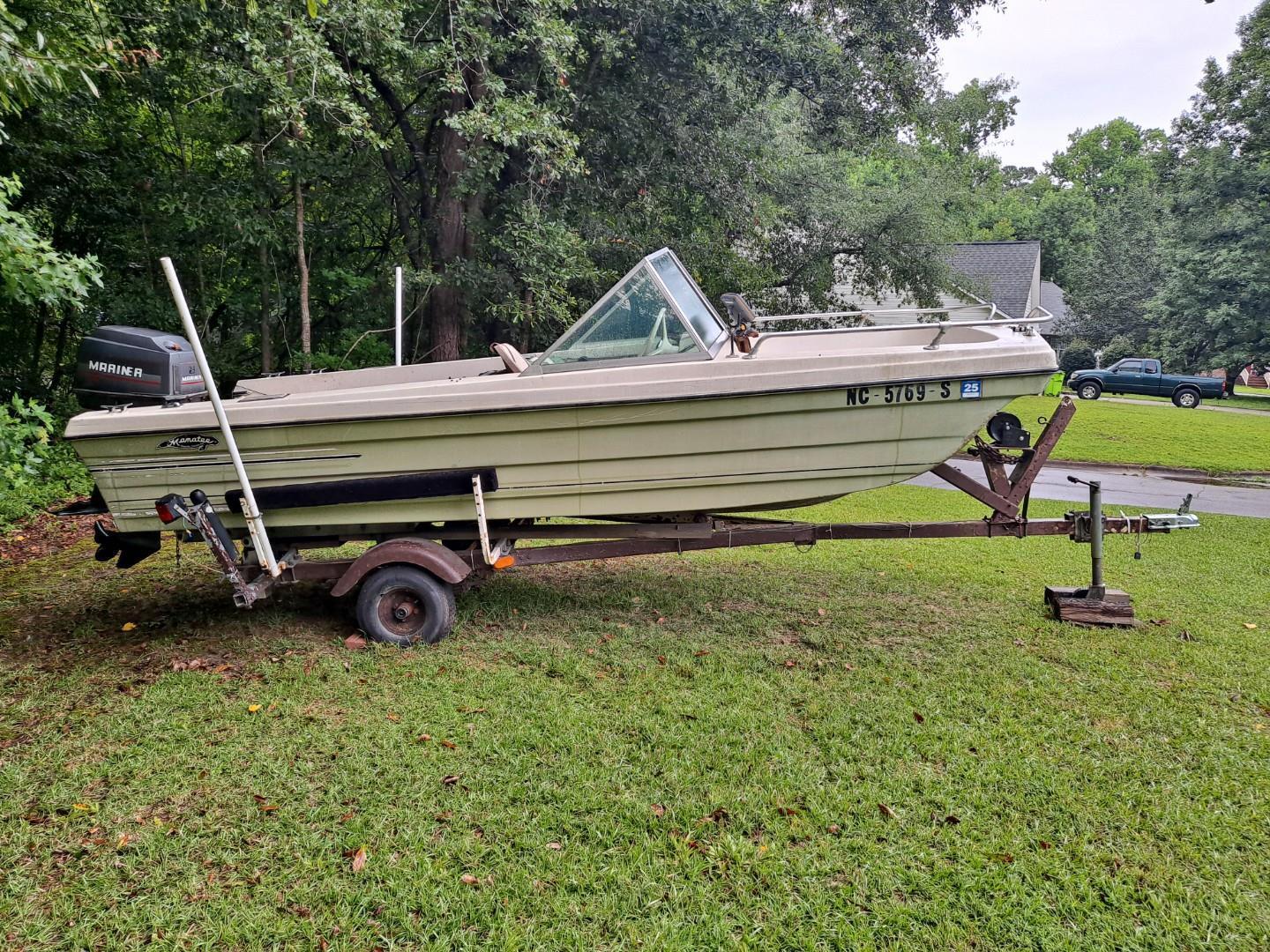 1971 Manatee 14' Boat Located In New Bern, NC - Has Trailer 1971 for ...